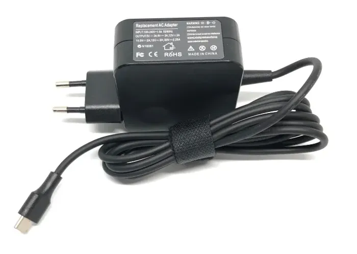 Fonte Carregador Para Notebook Com Plug Usb-C 20V 3,25A 65w Novo na Caixa