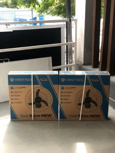 Ventilador de Parede 50cm Ventisol 130W Classe A Procel Novo