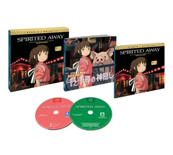 Blu ray A Viagem De Chihiro Spirited Away + CD Shout Factory - lacrado