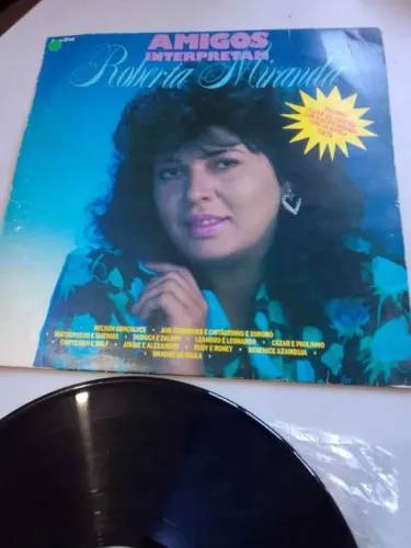 Disco vinil Roberta Miranda - Amigos interpretam Roberta Miranda