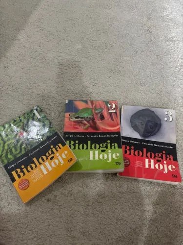 Coleção biologia hoje completa 
