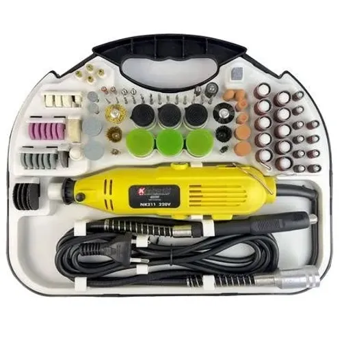 Micro Mini Retífica Profissional 210pçs 400w Nakasaki 