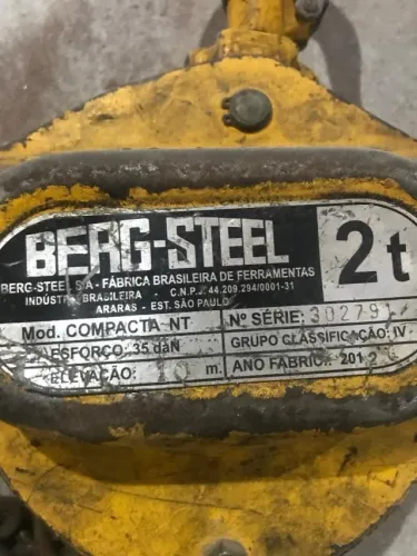 TALHA BERG-STEEL 2 TONELADAS  799,00