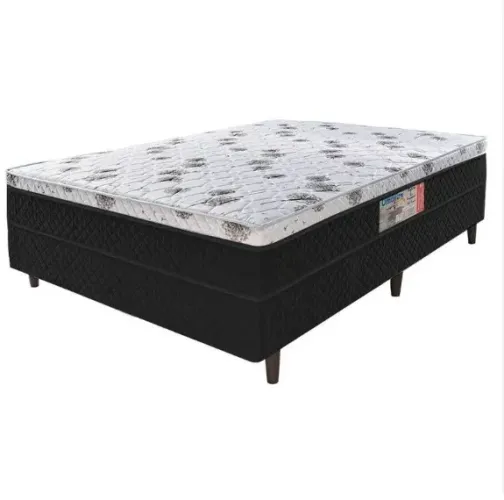 Cama Box Casal Molas Conforto Garantido