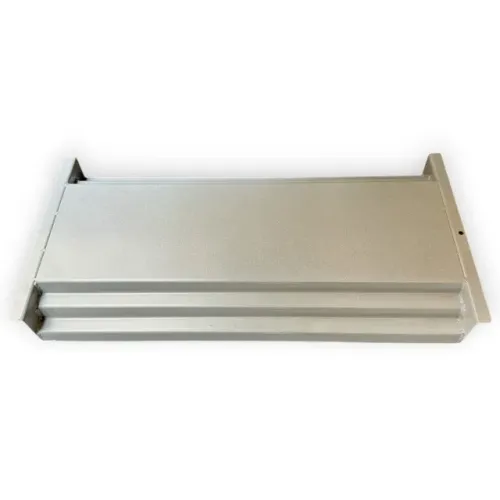 Forma Aço Galvanizado para Fazer Bloco de Chapéu pra Muro, Pingadeira Apoio no Muro  14x65