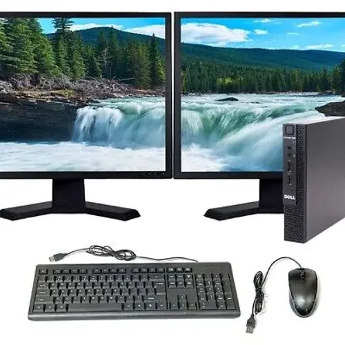 Mini Dell Completo Core i3 2 Monitores 20" 16gb de ram 512gb - Garantia NFe Entregamos