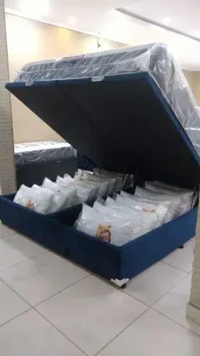 Base CAMA KING SIZE BAU de fábrica Frete grátis Grande Vitória 
