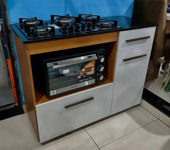 Entrega Grátis ! Vendo Balcão para cooktop 4 ou 5 bocas
