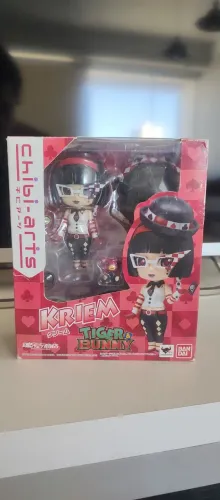 Action Figure Bandai Tiger e Bunny Chibi Arts Boneco Kriem