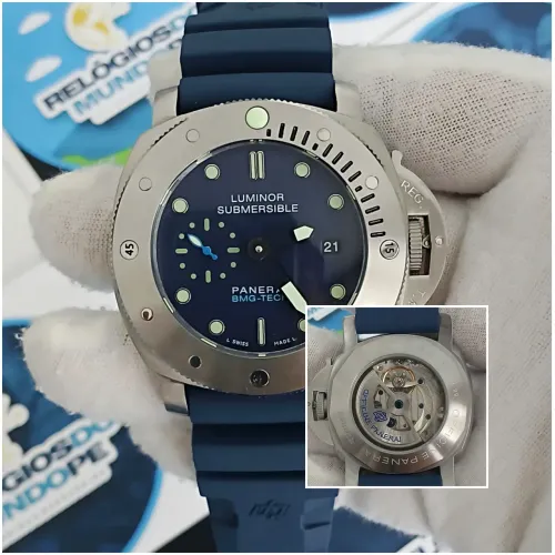 RELÓGIO PENERAI SUBMERSIBLE BMG TECH