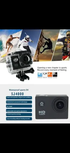 Câmera Esportiva para mergulho, ciclimo prática de esportes 