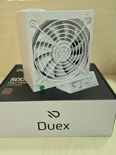 Fonte de Alimentação Duex DX 500FSE++ 500W 80 Plus Bronze White Series