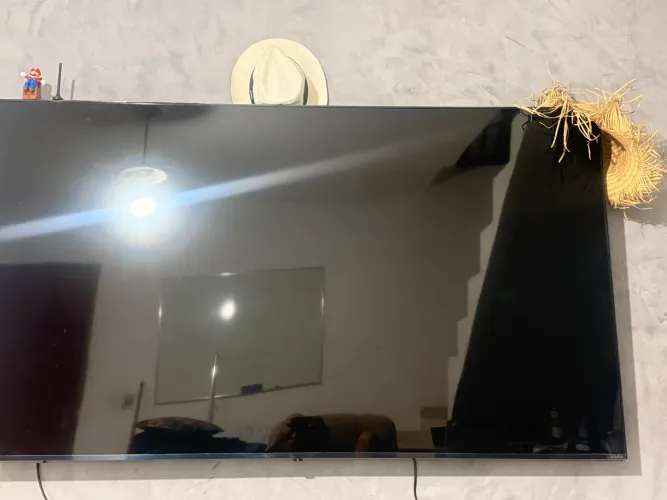 Tv lg 75 polegadas tela trincada