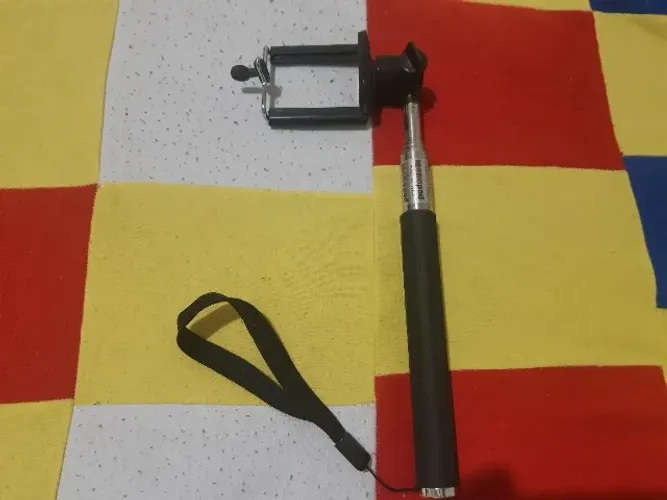 Cabo de self, suporte para celular retrátil e ajustável