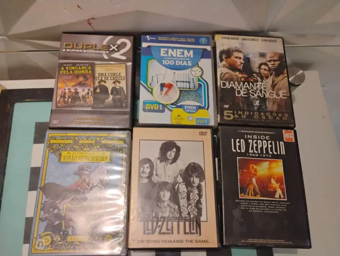 Coleção de DVDs Variados