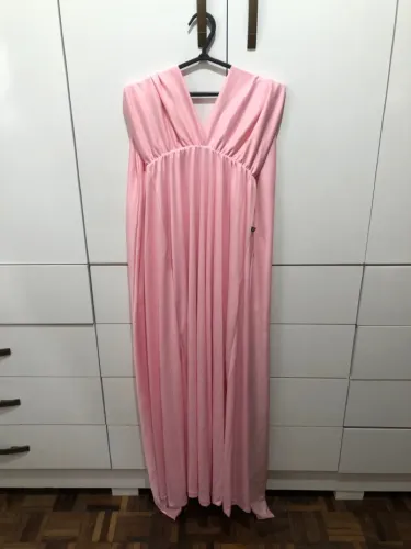 Vestido Multiformas Rosa - Tamanho Único