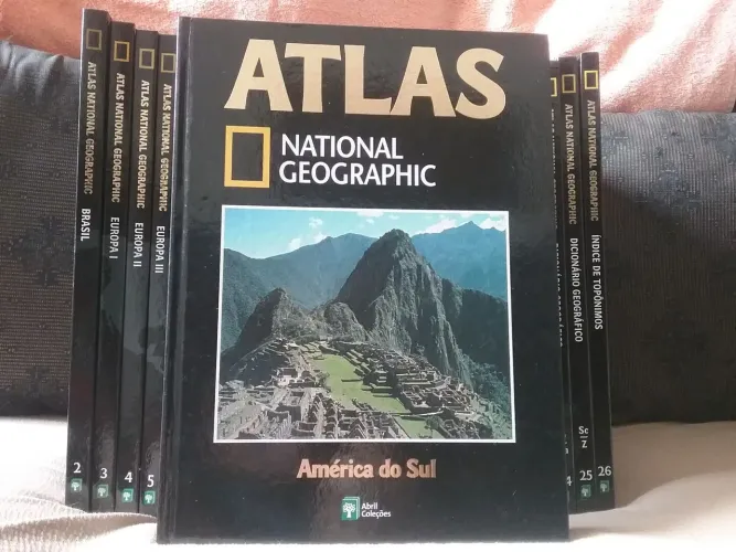 Atlas National Geographic - Coleção Completa