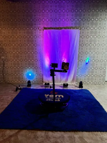 Plataforma 360 Graus para Eventos - Vem Plataforma