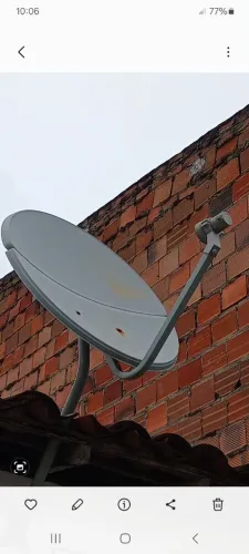 Antena Parabólica Completa