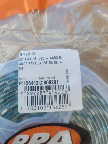 Kit fila led PPA + Cabo manga 4MT
