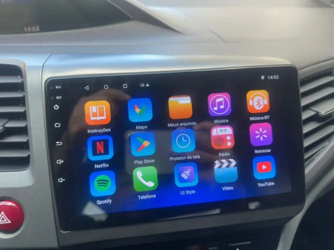 CENTRAL MULTIMÍDIA COM ANDROID 9POLEGADA