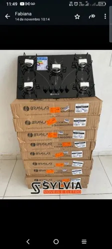 Cooktop braslar 5 bocas 