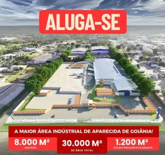Aparecida de Goiania - Galpão no Distrito Agroindustrial Norberto Teixeira DIANOT codigo: