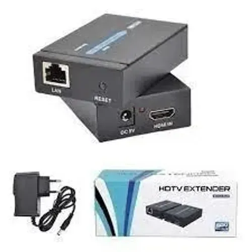Extensor hdmi via Cabo Rede Ate 60 Metros Extensor Hdmi Via Cabo de Rede