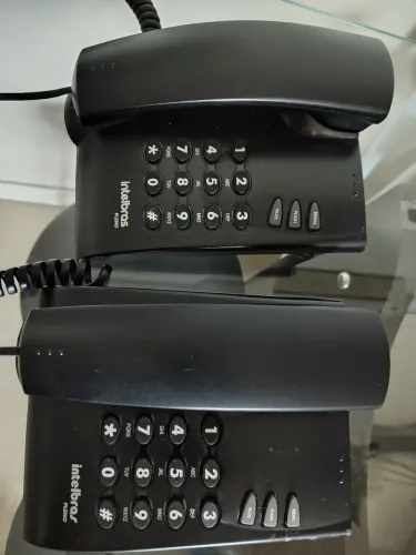 Telefone com fio e sem Intelbras Pleno