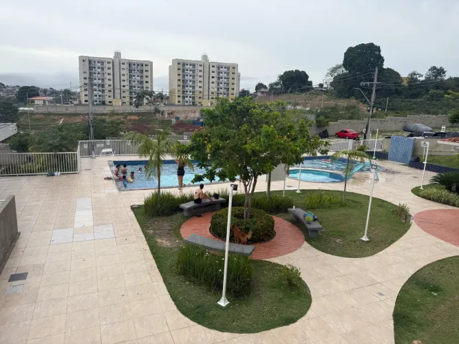 Leve Castanheiras lindo apartamento com 3 quartos semi mobiliado no 6o andar
