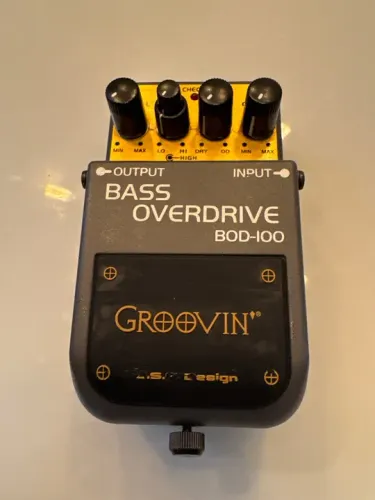 Pedal Groovin Bass Overdrive BOD-100