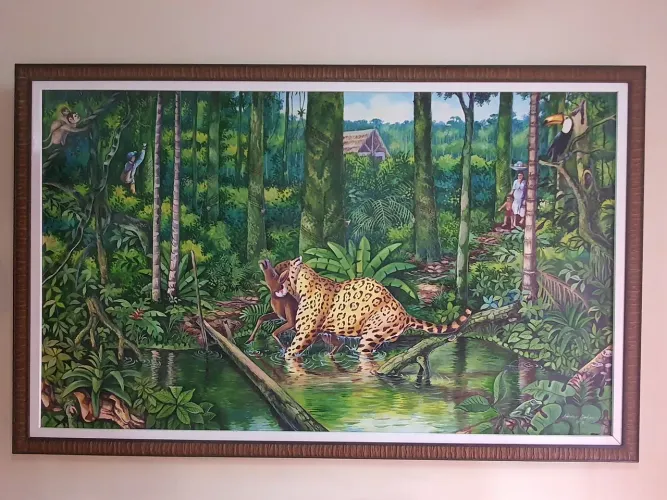 QUADRO AMAZÔNIA SELVAGEM