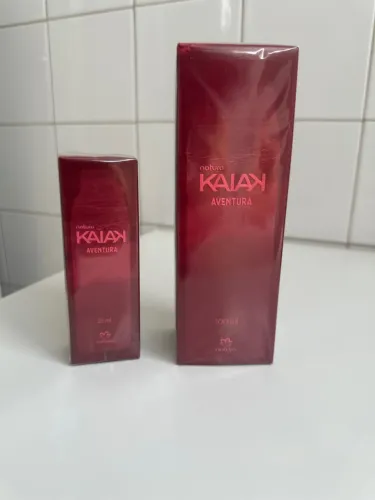  kit Kaiak Aventura Natura Feminino- 25ml e 100ml