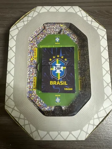 Estádio Panini Brasil - Colecionador - 60 Cards Exclusivos Copa do Mundo 2022