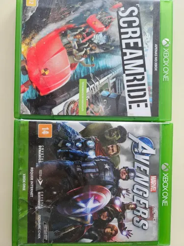 Jogo Xbox Avengers e Screamride