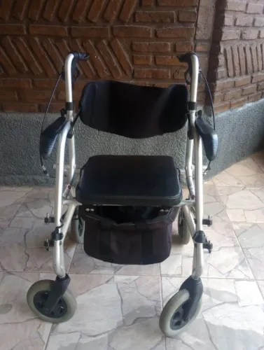 ANDADOR CONFORT SL-808 - VIRA CADEIRA DE RODAS!
