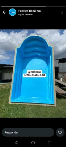 Piscinas de fibras