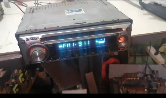Rádio kenwood Chevrolet funcionando ok! Leia a descrição!