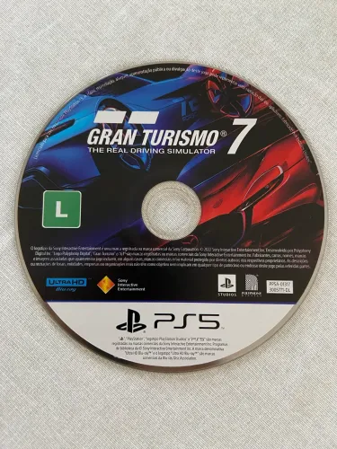 Mídia física Gran Turismo 7