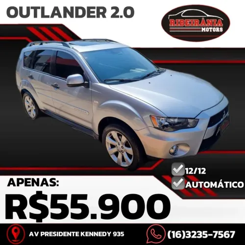 Mitsubishi Outlander 2.0 16V 160cv Aut. 2012