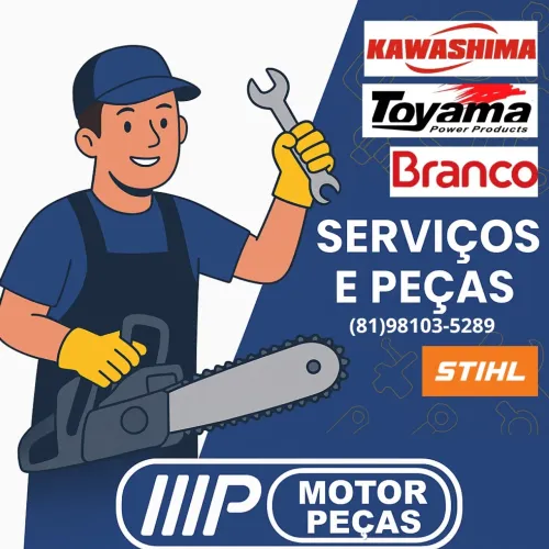 Revisão, manutenção e peças para geradores, motobombas e equipamentos de construção civil 