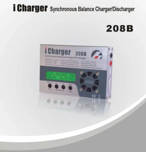 Carregador de Baterias LiPo iCharger 208B