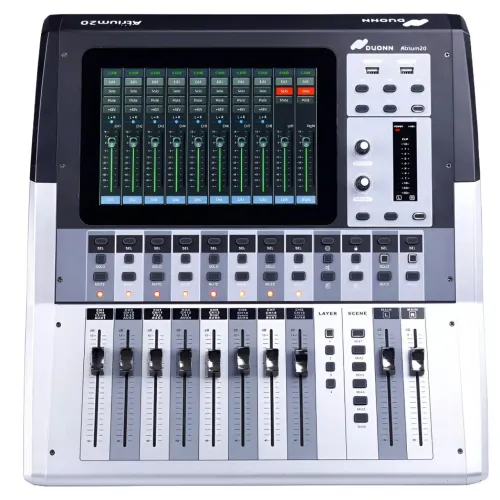 Mesa De Som Digital Duonn Atrium 20 Canais + 8 Aux 110v/220v