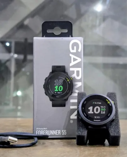 Smartwatch Garmin Forerunner 55 Preto