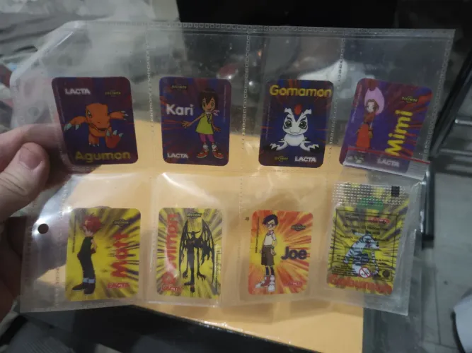 Coleção digimon lacta completa
