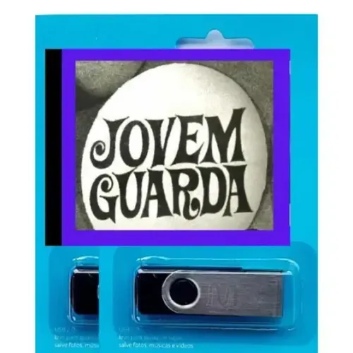 Pen Drive 8gb com Músicas - Playlist Jovem Guarda (mp3)