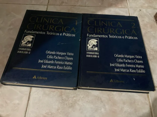 Clínica cirúrgica 1 e 2 - Fundamentos Teóricos e Práticos 