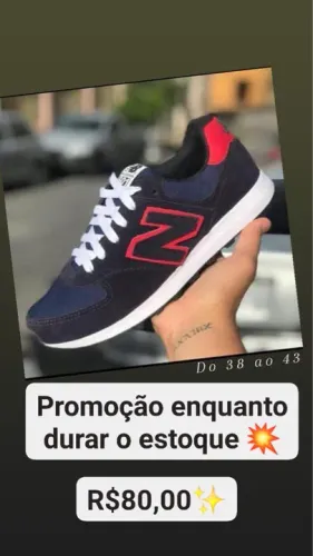 Tênis New Balance Masculino - Promoção!