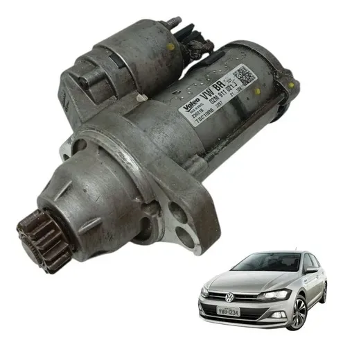  Motor De Arranque Partida Vw Polo 1.0 Tsi 2018 2020