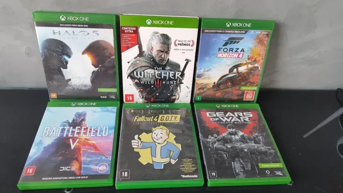 Lote 16 Jogos Xbox One Originais 